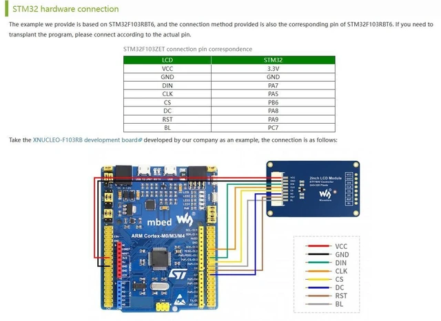 Alt view image 6 of 7 - 2inch LCD Display Module Compatible with Raspberry Pi 5/4B/3B/Pi3B/ Pi Zero 2W/Z
