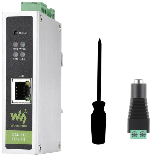 Main image of CAN FD Protocol Converter, CAN FD to ETH Bidirectional Data Communication, Suppo