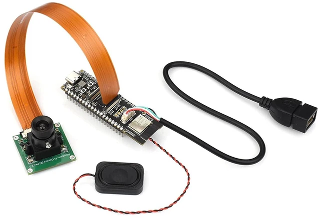 Main image of AI ESP32-P4-WIFI6 Development Board with Pre-Soldered Header, Based On ESP32-P4