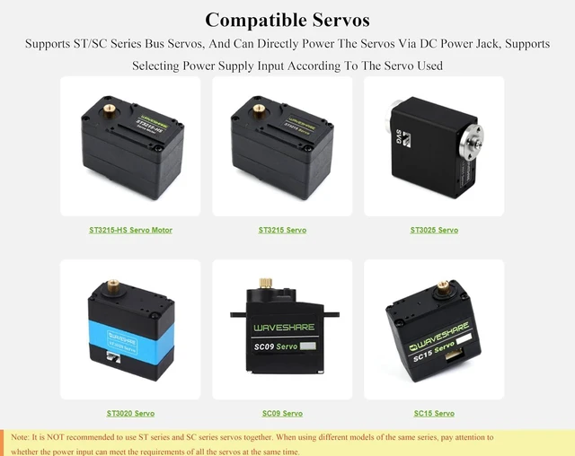 Alt view image 7 of 7 - 3PCS Serial Bus Servo Driver Board, Integrates Servo Power Supply and Control Ci
