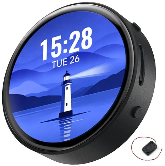 Main image of Tuya T5-E1 1.75inch AMOLED Round Development Board, 466 × 466 Pixels, QSPI Inter