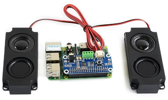 Main image of WM8960 Hi-Fi Sound Card HAT Compatible with Raspberry Pi 5/4B/3B+/3B/Pi Zero 2W/