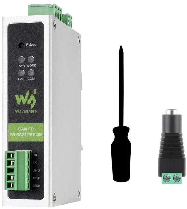 Main image of CAN FD Protocol Converter, CAN FD to RS232/RS485 Bidirectional Data Communicatio