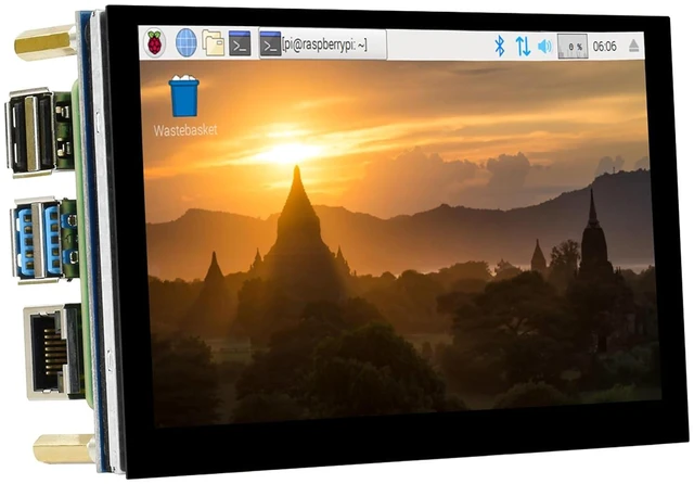 Main image of 5inch DSI LCD Capacitive Touch Display for Raspberry Pi 4B/3B+/3A+/3B/2B/B+/A+/