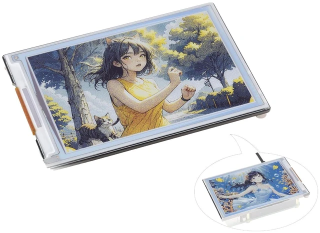 Main image of 4inch E-Paper Display Spectra 6 (E6) Full Color E-Ink Display Compatible with Ra