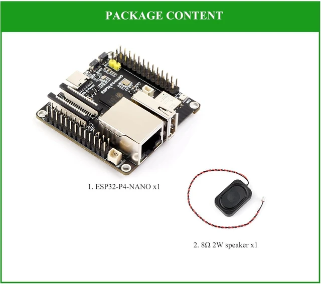 Alt view image 2 of 7 - ESP32-P4-NANO Development Board, Based On ESP32-P4 Chip with RISC-V Dual-Core an