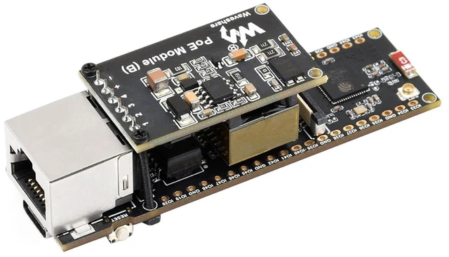 Main image of ESP32-S3 Ethernet Development Board, Support Wi-Fi & Bluetooth,10/100Mbps RJ45 E