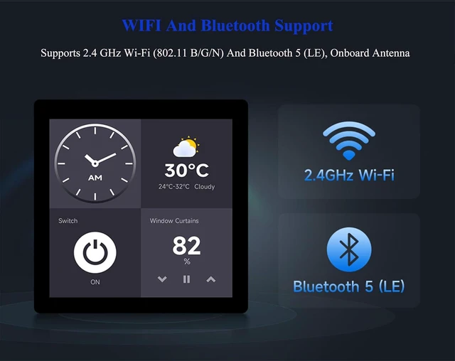 Alt view image 5 of 7 - ESP32-S3 4inch Capacitive Touch Screen 480×480 Based on ESP32-S3 Microcontroller
