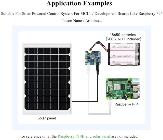 Alt view image 4 of 7 - MPPT Solar Energy/Solar Power Manager Module for 6V~24V Solar Panel, Support Rec