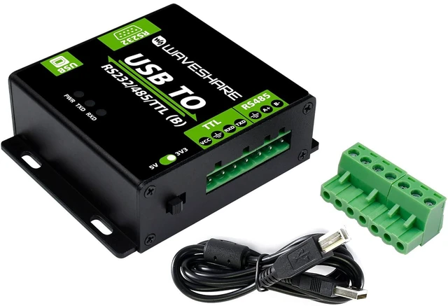 Main image of USB to RS485/RS232/TTL Converter Industrial Grade Isolated USB Adapter with CH34