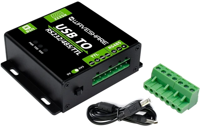 Main image of USB to RS485/RS232/TTL Converter Industrial Grade Isolated USB Adapter with FT23