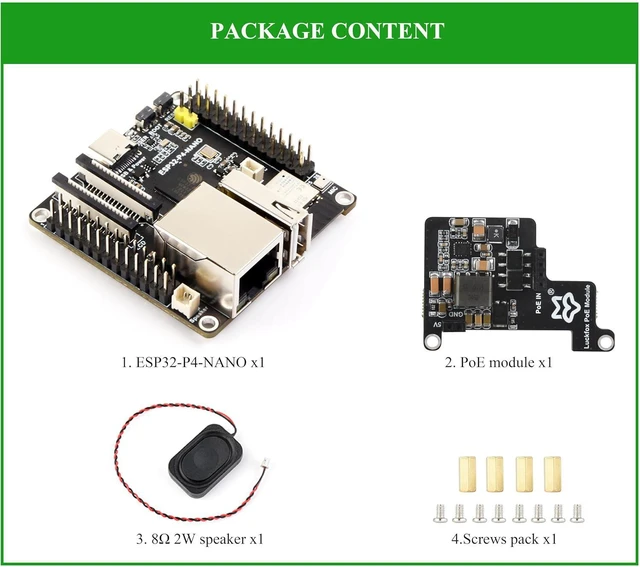 Alt view image 2 of 7 - ESP32-P4-NANO Development Board, Based On ESP32-P4 Chip with RISC-V Dual-Core an