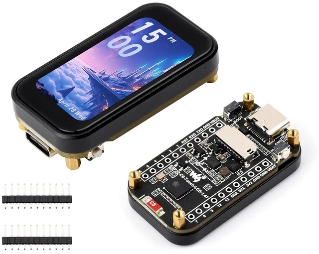 Main image of ESP32-C6 1.47inch IPS Touch Display Development Board, 172x320 Resolution, 262K