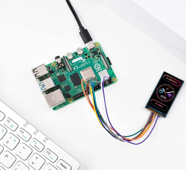 Alt view image 3 of 7 - 1.9inch LCD Display Module, 170x320 Resolution 262K Colorful IPS Screen Display,