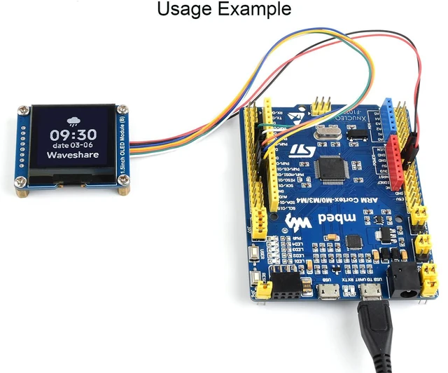 Alt view image 6 of 7 - for Raspberry Pi/Arduino/STM32, 1.5inch OLED Display Module 128×128 Resolution B