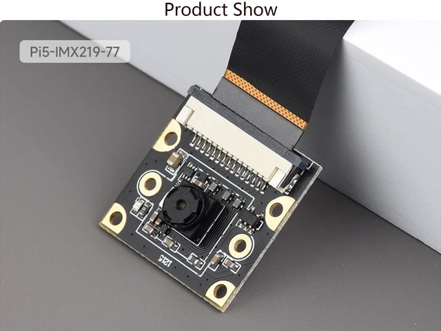 Alt view image 5 of 7 - IMX219 Camera Module for Raspberry Pi 5, 8MP Pixels Pi5 Camera, MIPI-CSI Interfa