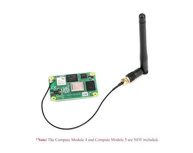 Alt view image 2 of 6 - Antenna Compatible with Raspberry Pi Compute Module 5 / Compute Module 4, Suppor