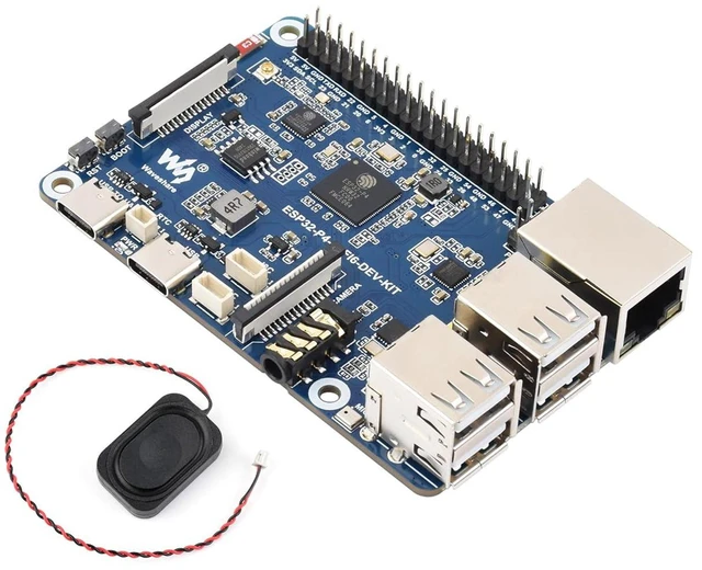 Main image of AI ESP32-P4-WIFI6-DEV-KIT Development Board, Based On ESP32-P4 and ESP32-C6, Sup