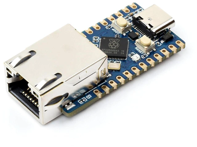 Main image of RP2350-ETH Mini Development Board, RP2350 Ethernet Port Module, RPi Microcontrol