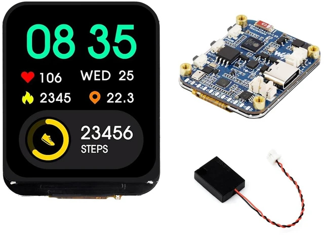 Main image of ESP32-C6 1.69inch LCD Development Board, ESP32 with Display 240×280 Pixels, Supp