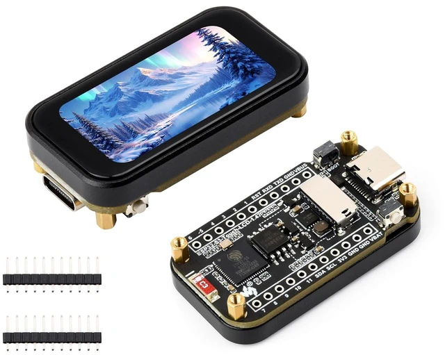 Main image of ESP32-S3 1.47inch IPS Touch Display Development Board, 172x320 Resolution, 262K