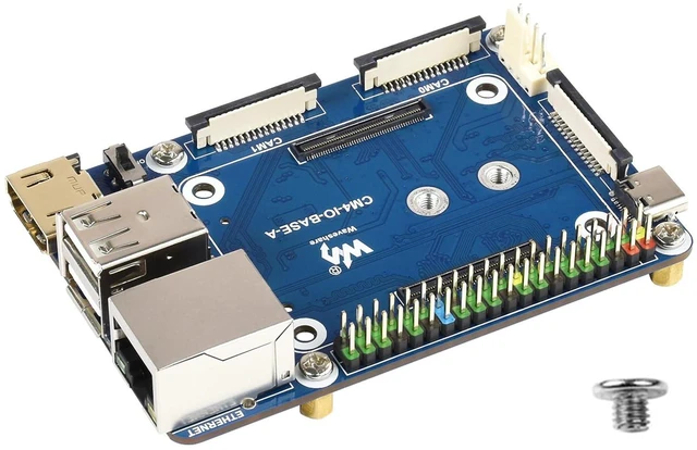 Main image of for Raspberry Pi Compute Module 4,Mini Base Board (A) with Standard CM4 Socket a