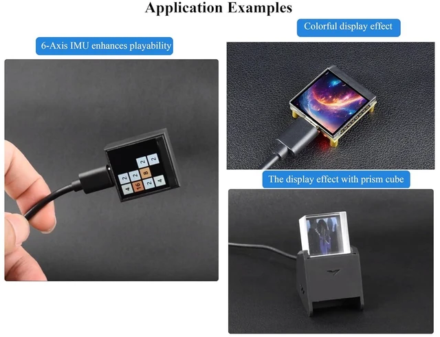 Alt view image 6 of 7 - ESP32-S3 with1.3inch Display Development Board, Onboard 1.3inch IPS LCD 262K Col