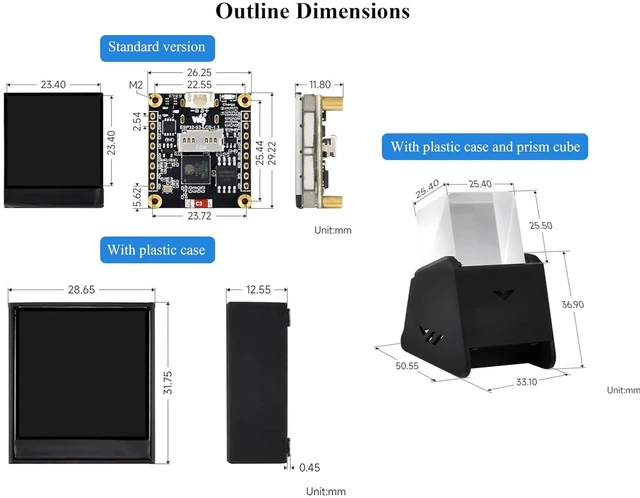 Alt view image 7 of 7 - ESP32-S3 with1.3inch Display Development Board, Onboard 1.3inch IPS LCD 262K Col