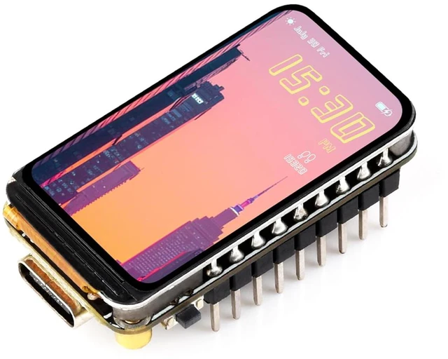 Main image of ESP32-S3 1.47inch LCD Display Development Board with Pre-Soldered Header, 172x32