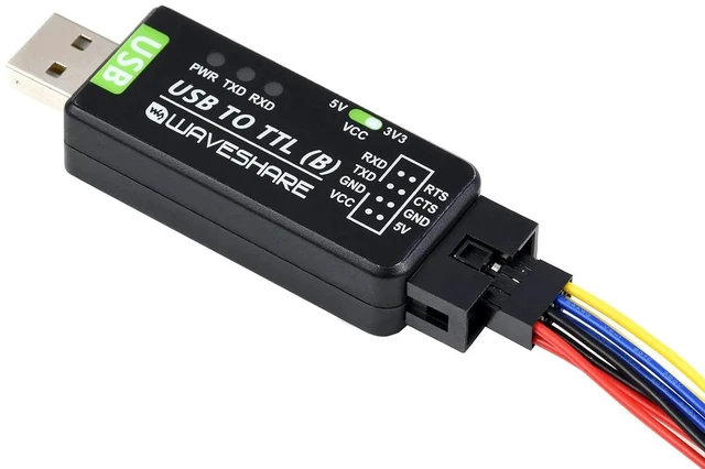 Main image of Industrial USB to TTL Converter Adapter Board, Onboard Original CH343G Onboard 5
