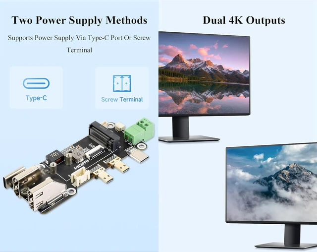Alt view image 5 of 7 - PCIe to M.2 NVMe 2230/2242 SSD+Micro HDMI to HDMI Female Multifunctional Adapter