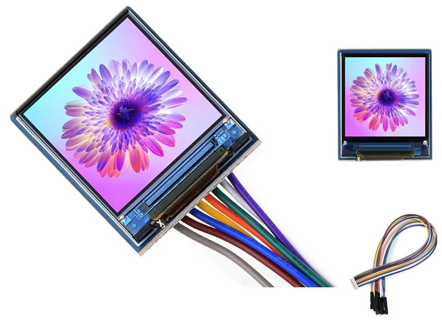 Main image of 0.85inch LCD Module IPS Display Panel, 128x128 Resolution 65K RGB Display Colors