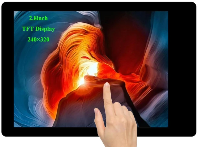 Main image of 2.8inch LCD Display Module with Touch Panel, ST7789T3 & CST328 Driver, 240x320 R