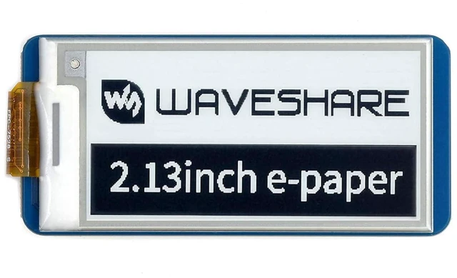 Alt view image 2 of 7 - 2.13inch E-Paper Display Module for Raspberry Pi Pico, 250x122 Pixe E-Ink Screen