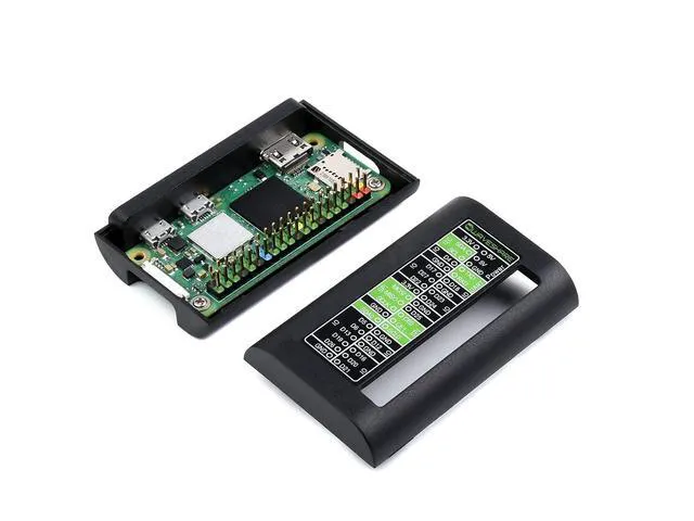 Alt view image 2 of 7 - Pi Zero Case, ABS Protection Case for Raspberry Pi Zero 2 W/Pi 2 WH/Pi Zero W/Pi