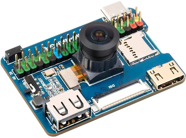 Main image of Nano Base Board for Compute Module 4 Lite/eMMC, 8MP IMX219-D160 Camera, 40PIN GP