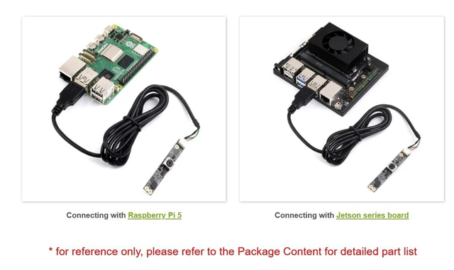 Alt view image 4 of 7 - OV5693 5MP USB Camera (B), Fixed-Focus,Auto Focusing, USB2.0 Port, Supports 1080