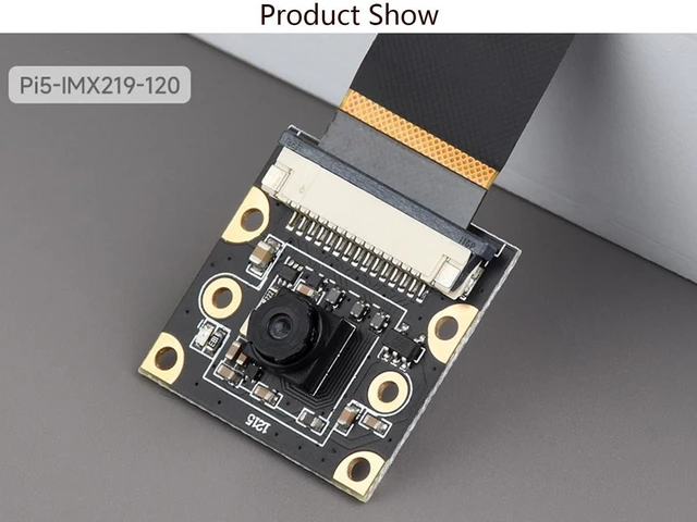 Alt view image 5 of 7 - Waveshare IMX219 Camera Module for Raspberry Pi 5, 8MP Pixels Pi5 Camera, MIPI-C