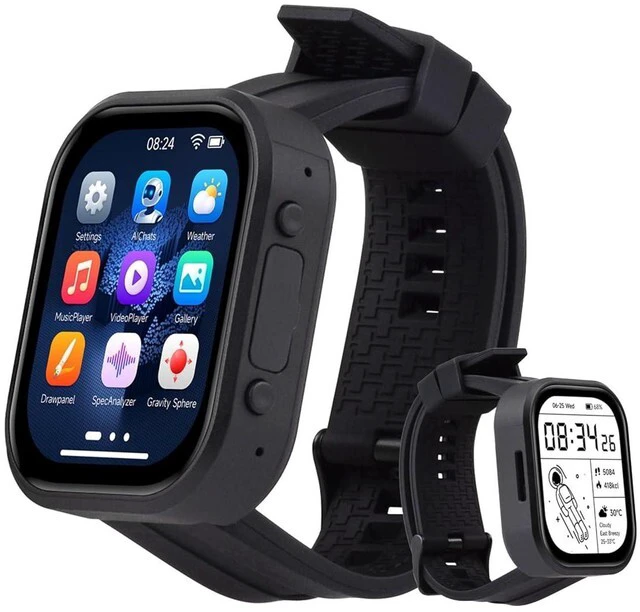 Main image of ESP32-S3 2.06inch AMOLED Touch Watch Dev, AI Speech Interaction