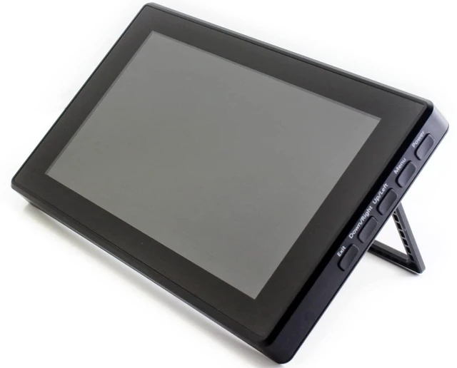 Alt view image 6 of 7 - 7" IPS Display LCD Capacitive Touch Screen Monitor 1024x600 Resolution HDMI/VGA