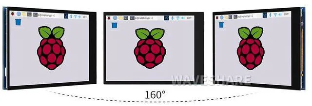 Alt view image 5 of 7 - 2.8inch DPI LCD for Raspberry Pi 5/ 4B/Raspberry Pi 3B+/3B/2B/Raspberry Pi Zero
