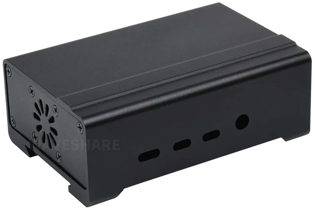 Main image of Raspberry Pi 4 Case,DIN Rail Aluminum Case/Enclosure for Raspberry Pi 4 Model B,