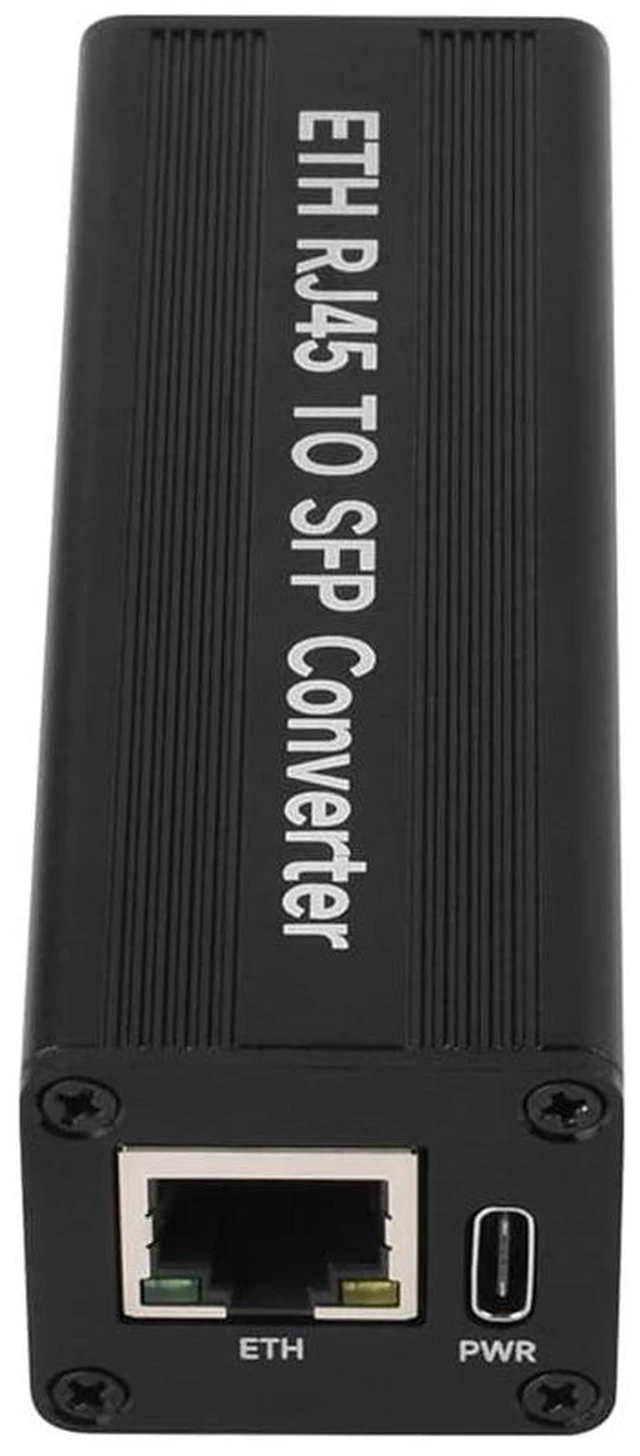 Main image of 1.25Gbps Gigabit SFP Fiber to Ethernet Converter, Without PoE Module