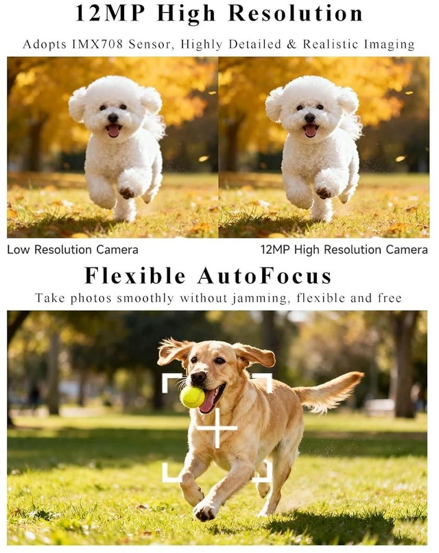 Alt view image 5 of 7 - IMX708 12MP High Resolution Autofocus Camera, 79.8°FOV