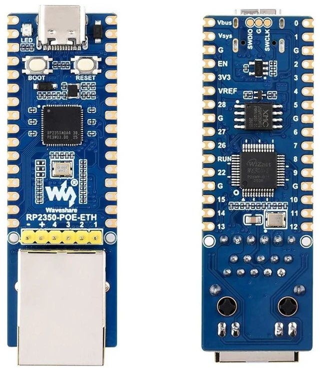 Main image of RP2350-POE-ETH Dev Board, No PoE Module, Standard Version