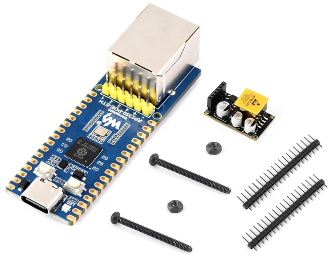 Main image of RP2350-POE-ETH Dev Board, Standard Version, with PoE Module
