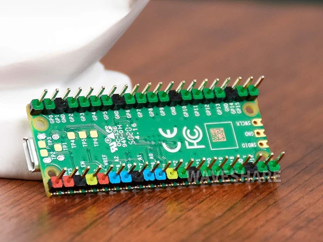 Alt view image 2 of 7 - Colorful Header Pre-Soldered Raspberry Pi Pico,Pico with Pre-Soldered Color Head