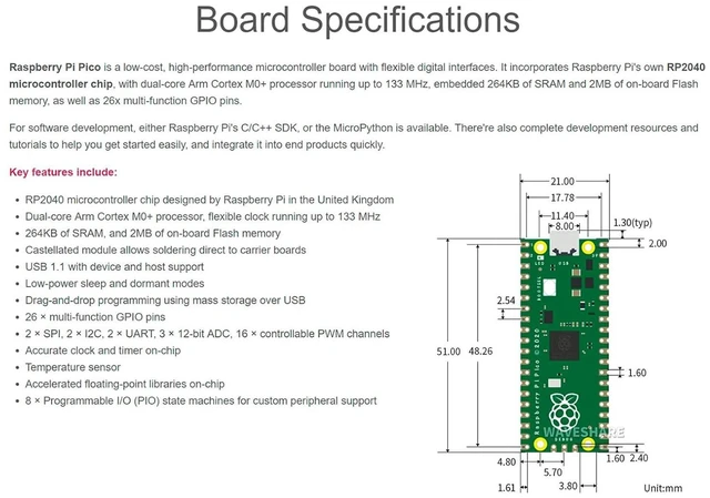 Alt view image 4 of 7 - Colorful Header Pre-Soldered Raspberry Pi Pico,Pico with Pre-Soldered Color Head