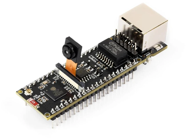 Main image of ESP32 Ethernet Dev Board, Support Wi-Fi & Bluetooth, with OV5640 Camera