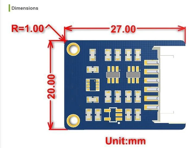 Alt view image 7 of 7 - BME280 Environmental Sensor, Sensing Environmental Temperature/Humidity/Barometr
